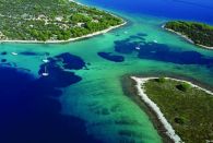 Blaue Lagune und Trogir privaten Bootstour