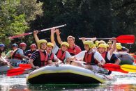 Rafting na reki Cetini